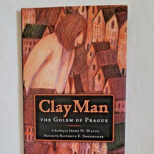 Clay Man Golem Prague ghetto Jewish town 1595 Ontario Arts Counc Canada Exc Cond